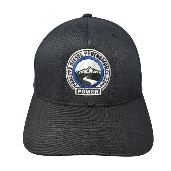 Parleys Diesel Performance Fitted Hat Black L-XL Flexfit Embroidered - Picture 1 of 8